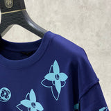 Full styled look of Louis Vuitton cotton t-shirt with everyday silhouette