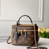 Front view of refined classic women's handbag – women's premium purse