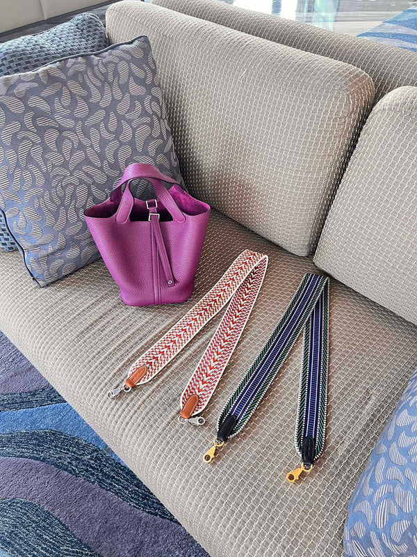Tailored bag shown from front angle