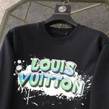 Full styled look of Louis Vuitton luxury clothing with tailored silhouette