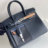 Close-up detail of effortless bag design