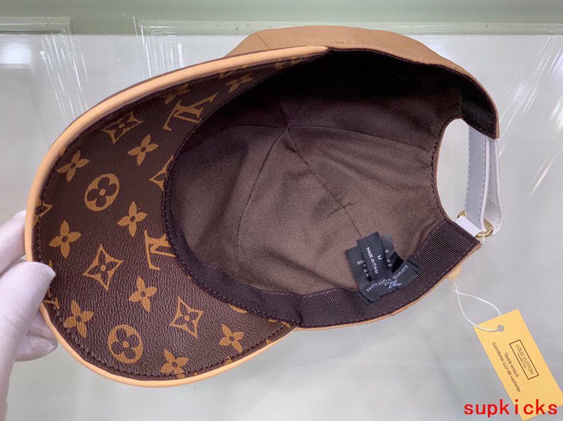 Side view of Louis Vuitton unisex cap