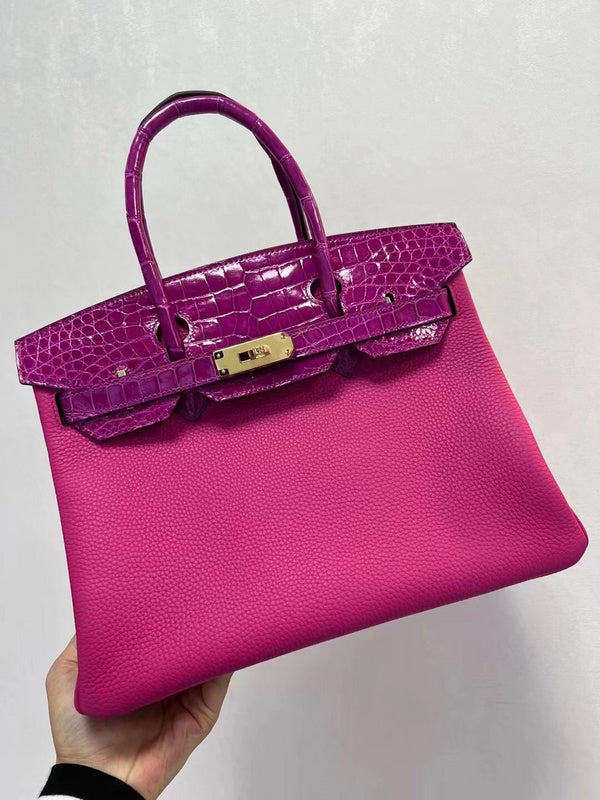 Close-up detail of chic bag design