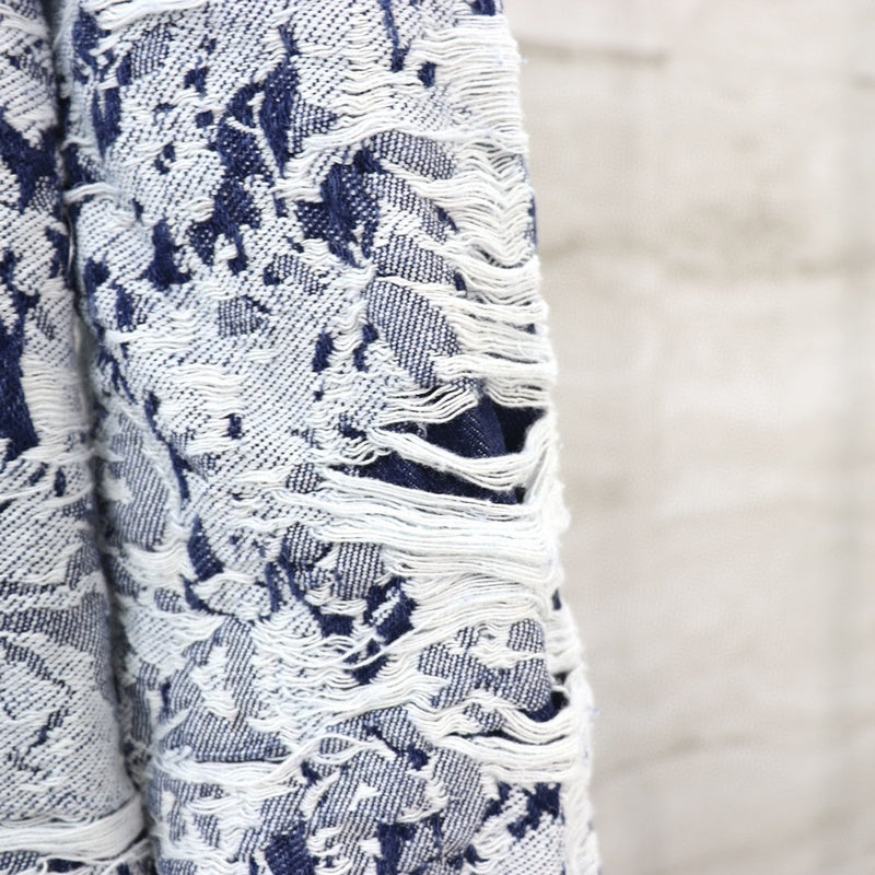 Back view of Louis Vuitton luxury clothing with relaxed-fit cut