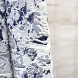 Back view of Louis Vuitton luxury clothing with relaxed-fit cut