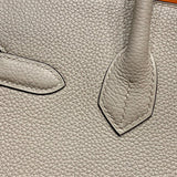 Sleek bag shown from front angle