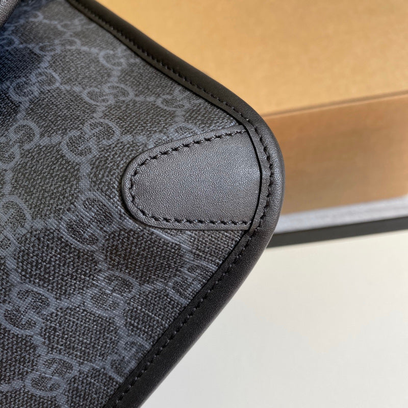 Back view of modern everyday-luxe women's handbag – women's luxury handbag