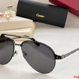 Lifestyle view of Cartier unisex sunglasses