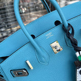Close-up detail of refined bag design