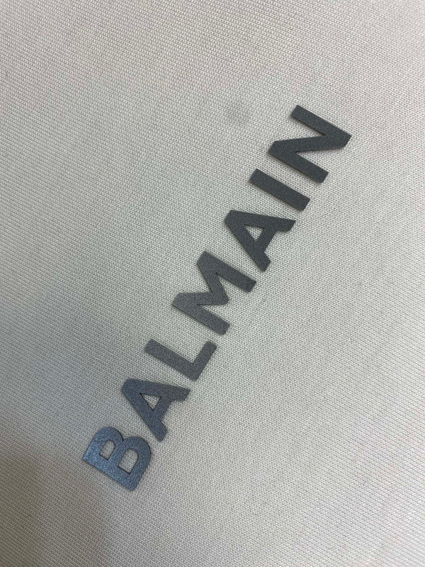 Balmain luxury designer clothing detail shot
