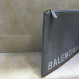 Polished Faux Leather Handbag - Sleek Minimalist Lines | Women's Luxury Handbag #1030 - back view (image 4) of designer-inspired handbag