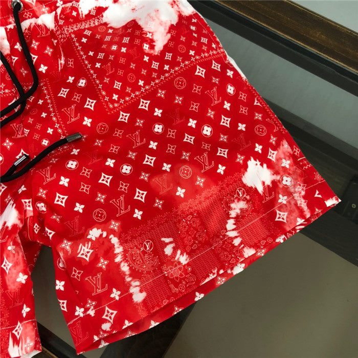 Back view of Louis Vuitton cotton t-shirt with runway-inspired design