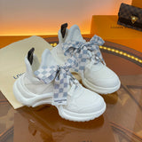 Louis Vuitton shoes Style 373 - close-up of luxury comfort fit
