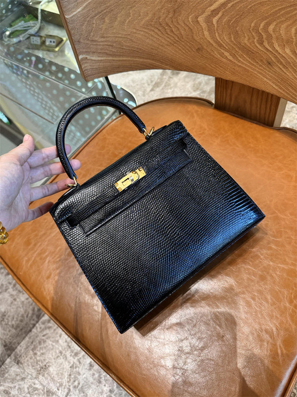 Interior view of sleek premium bag