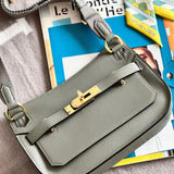  shoulder bag close-up of hardware and finish 29