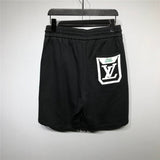 Side profile of Louis Vuitton cotton t-shirt with label-forward styling