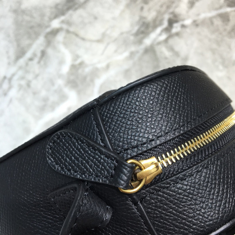 Chic Faux Leather Handbag - Premium Craftsmanship Detailing | Women's Designer-Inspired Purse #805 - styled full view (image 7) of designer-inspired handbag