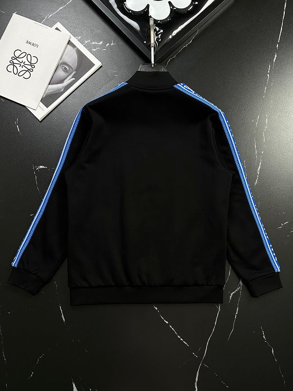 Front view of Louis Vuitton luxury clothing with streetwear-inspired cut