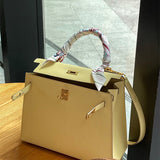 Close-up detail of tailored bag design