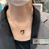 Front view of Van Cleef & Arpels unisex jewelry piece