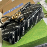 Back view of refined polished women's handbag – women's premium purse