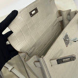 Sculpted handbag styled for everyday wear