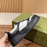 Gucci soft grey luxury sneakers view 6 chunky sole construction