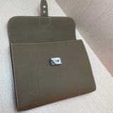  refined top-handle bag styled with outfit 24