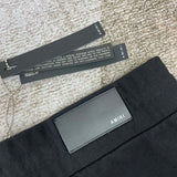 Close-up of Amiri t-shirt craftsmanship