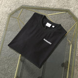 Burberry t-shirt close-up — premium authentic designer style
