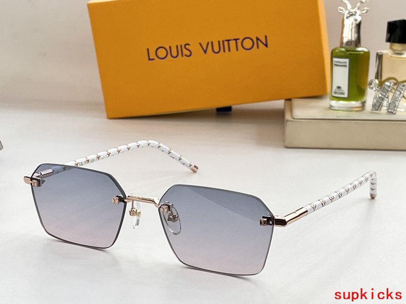 Full view of Louis Vuitton unisex sunglasses