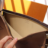 Back view of signature premium women's handbag – women's luxury handbag