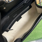Close-up detail of modern classic women's handbag – women's everyday handbag