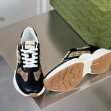 Gucci stone beige luxury sneakers view 9 classic court silhouette