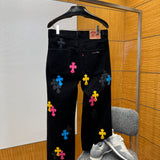 Chrome Hearts designer Jeans – versatile styling for luxury fashion wardrobe