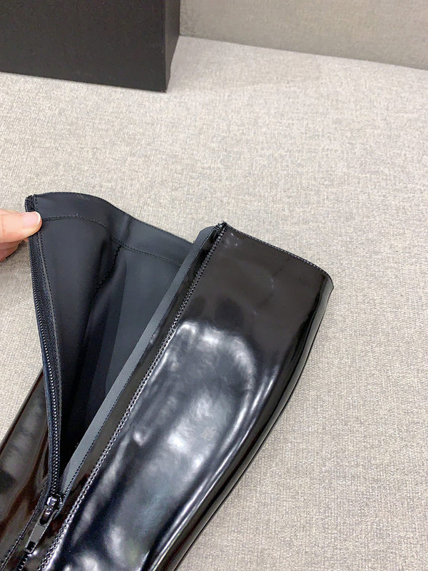 Saint Laurent luxury shoes back view — premium authentic designer style