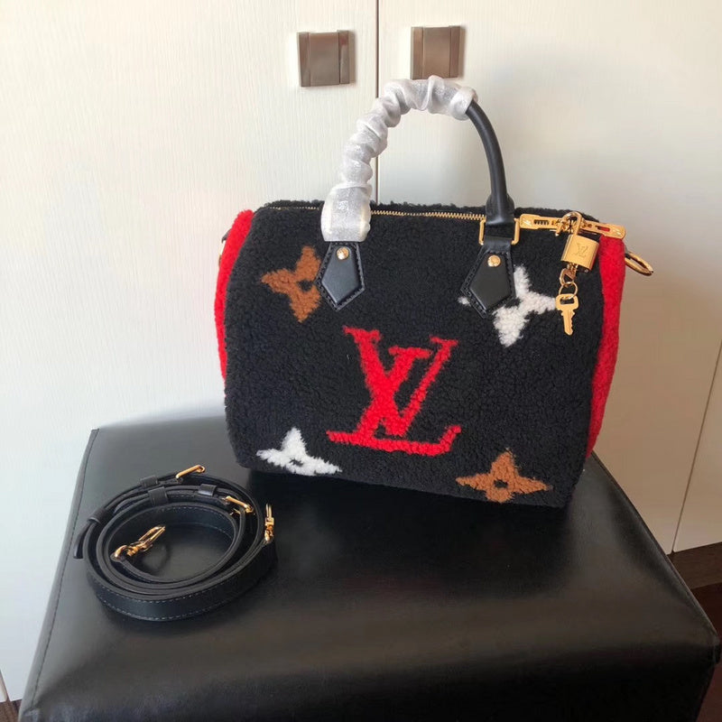 Top view of classic polished women's handbag – women's premium purse