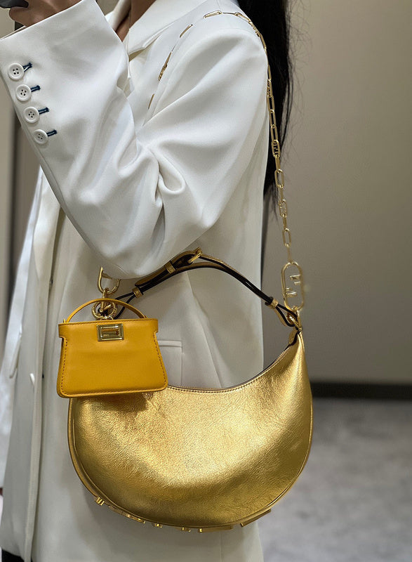 Ziva's Charm handbag – side angle view (16.5cm*14cm*5cm)