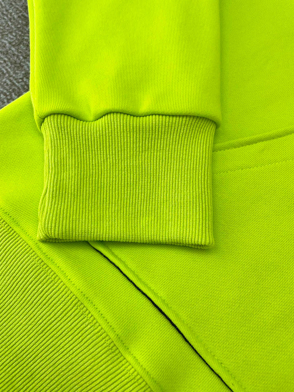 Close-up of Amiri hoodie craftsmanship