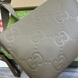 Side profile of premium classic women's handbag – women's statement bag