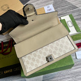 Interior view of elevated structured women's handbag – women's luxury handbag