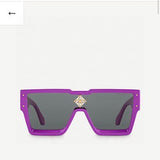Side view of Louis Vuitton unisex sunglasses