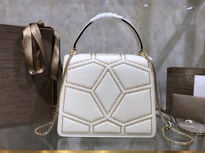 Sophisticated Vegan Leather Handbag - Everyday Elegance | Women's Fashion Handbag #1783 - styled full view (image 7) of designer-inspired handbag