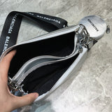Timeless Vegan Leather Handbag - Statement Silhouette | Women's Everyday Carry Handbag #982 - hardware and detail close-up (image 5) of designer-inspired handbag