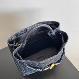Sleek Vegan Leather Handbag - Signature Hardware Accents | Women's Everyday Carry Handbag #1562 - close-up detail shot (image 3) of designer-inspired handbag