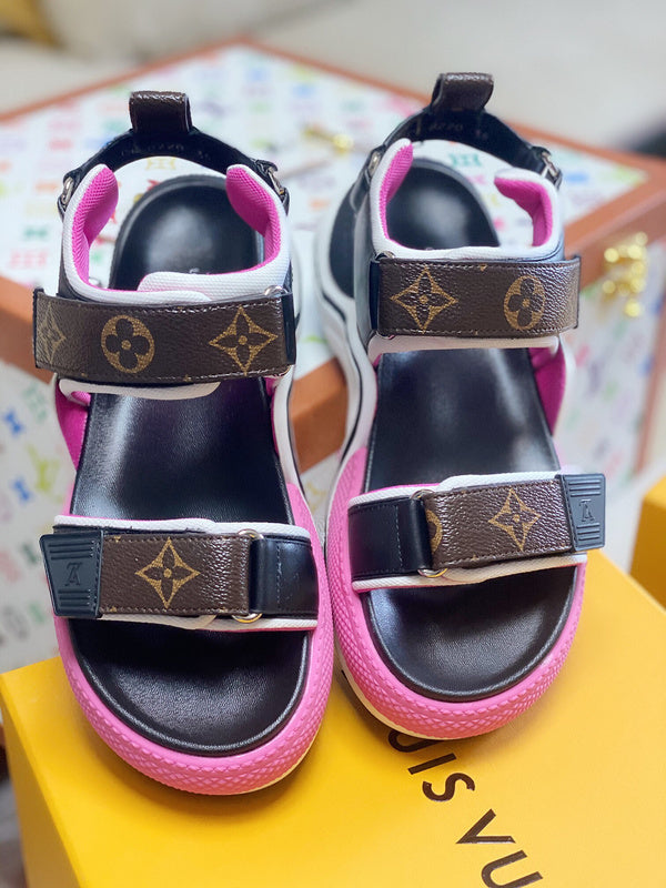 Louis Vuitton luxury shoes close-up — premium authentic designer style