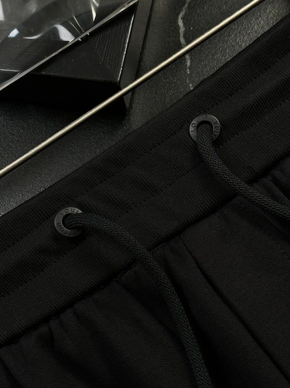 Side profile of Louis Vuitton luxury clothing with streetwear-inspired cut