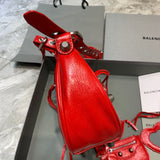 Structured Premium PU Leather Handbag - Everyday Elegance | Women's Everyday Carry Handbag #368 - back view (image 4) of designer-inspired handbag
