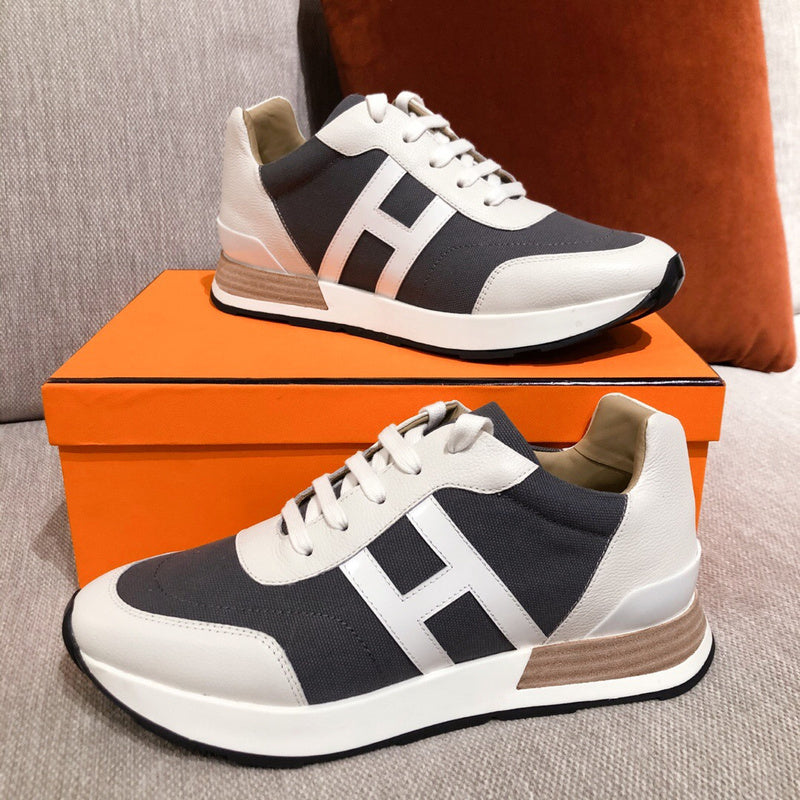 Hermes shoes Style 349 - front view, premium leather craftsmanship (closer angle)