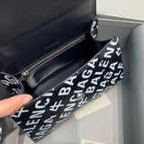 Modern Vegan Leather Handbag - Polished Finish | Women's Premium Handbag #582 - alternate angle view (image 8) of designer-inspired handbag